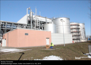 Neubau Fermenter Bioethanolanlage Anklam Suiker Unie GmbH